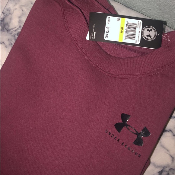 Under Armour Sweaters Crew Neck Sweatshirt Poshmark